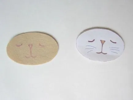 Párna macska a saját kezével a minták és rendszerek
