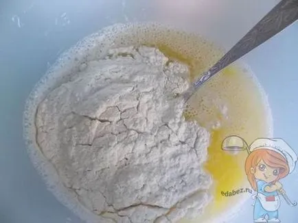 Lépésről lépésre recept gyors tészta élesztő nélkül a pitét