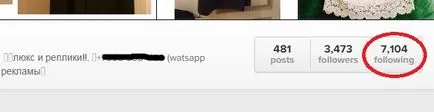 Progress in Instagram