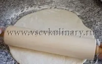 Egy egyszerű recept fotókkal, hogyan lehet leveles tészta élesztő nélkül