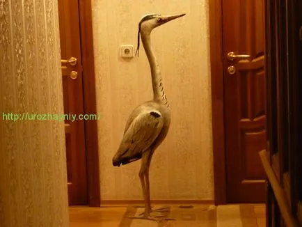 Bird - Heron - műanyag palackok