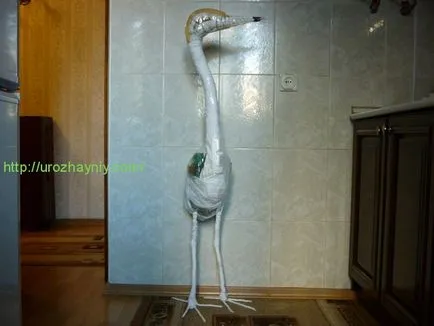 Bird - Heron - műanyag palackok