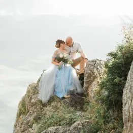 Romantikus meleg esküvő Alexei és Anna