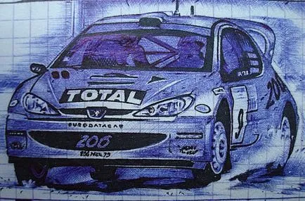 Ábra tollat ​​egy notebook