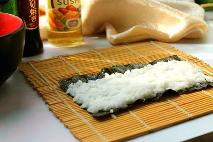 Rolls lazac otthon - recept fotókkal (tekercs) Rolls lazac otthon - recept fotókkal