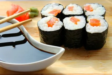 Rolls lazac otthon - recept fotókkal (recept) Rolls lazac otthon - recept fotókkal