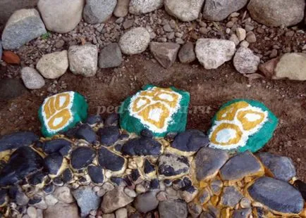 Garden alakja egy teknős saját kezűleg (saját) Garden alakja egy teknős saját kezűleg