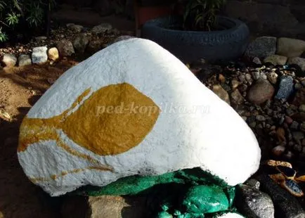 Garden alakja egy teknős saját kezűleg (teknős) Garden alakja egy teknős saját kezűleg