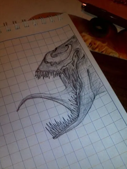 Ábra tollat ​​egy notebook