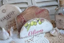 Szalvéták decoupage hogyan kezdőknek és fotó berendezések betét, a mester osztály, és hogy