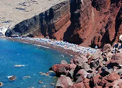 Santorini, Görögország Áttekintés a sziget «grekomania»