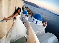 Santorini, Görögország Áttekintés a sziget «grekomania»