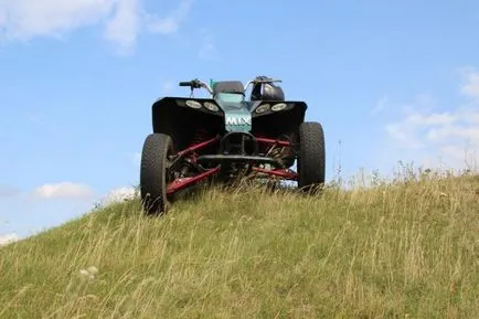 Házi ATV - hogyan kell csinálni egy quad kezével
