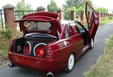Amennyiben a hangolás elindításához VAZ 2110 autótuning vázák (autók) Hol kezdjem tuning tuning VAZ 2110 VAZ