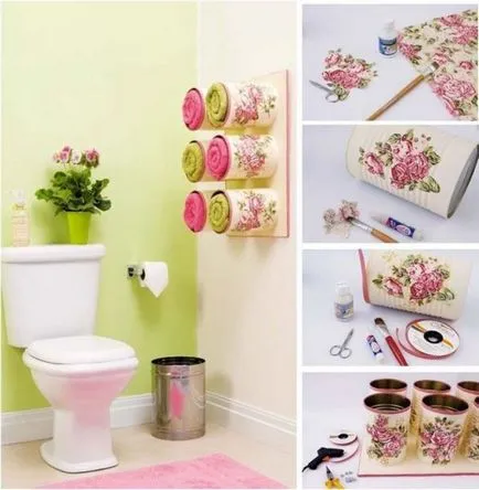 Szalvéták decoupage hogyan kezdőknek és fotó berendezések betét, a mester osztály, és hogy
