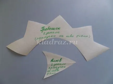 csirke kalap ruhát kezével
