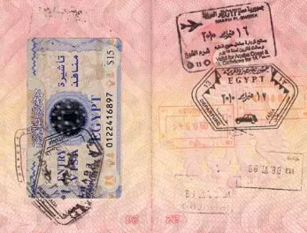 Sinai vízum Sharm el-Sheikh, 2017 (vízum) Sinai vízum Sharm el-Sheikh 2017-ben