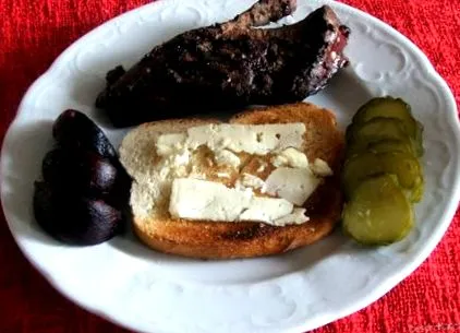 borjúmáj grillezett
