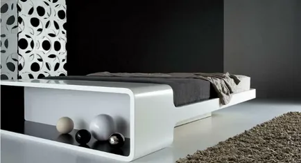 A hálószoba a stílus high-tech fotó hálószoba kialakítása a hi-tech, hogyan kell felszerelni a high-tech hálószoba (lakás kialakítása) A hálószoba a stílus high-tech fotó hálószoba kialakítása a hi-tech, hogy gondoskodjon hálószoba high-tech