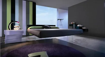 A hálószoba a stílus high-tech fotó hálószoba kialakítása a hi-tech stílusú, hogyan kell felszerelni a high-tech hálószoba (ház) A hálószoba a stílus high-tech fotó hálószoba kialakítása a hi-tech, hogy gondoskodjon hálószoba high-tech