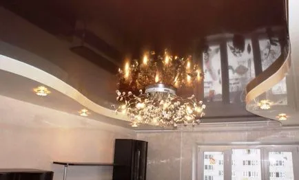 A modern design álmennyezetek 50 fotó ötletek