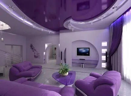 A modern design álmennyezetek 50 fotó ötletek