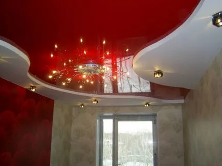 A modern design álmennyezetek 50 fotó ötletek