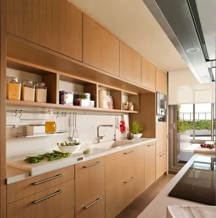 Modern ötletek a konyha-étkező fotó tervezés (négyzetméter lehet) Modern design ötletek konyha-étkező fotó