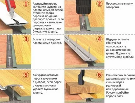 Az együttes közötti járólap és laminált 7 módon kell csinálni rendesen