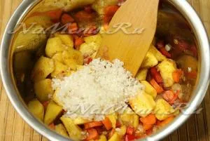 Leves rizs és paradicsom recept (rizs) Leves rizs, paradicsom recept