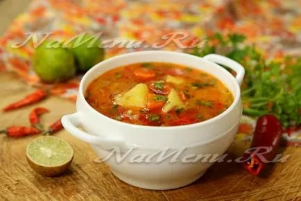 Leves rizs és paradicsom recept (fenekű edények) Leves rizs, paradicsom recept
