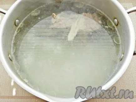 Leves paradicsom és rizs - egy recept fotó (paradicsom) Leves paradicsom és rizs - a recept egy fotó