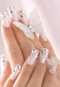 Esküvői köröm design, képek és videó bemutató (Wedding Nail Design) Esküvői köröm design, képek és videó bemutató
