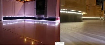 LED-es lámpák konyha - kiválasztására és telepítésére a saját kezét (fotó) (LED led szalag konyha telepítés saját kezűleg) LED-es lámpák konyha - kiválasztására és telepítésére a saját kezét (fotó)