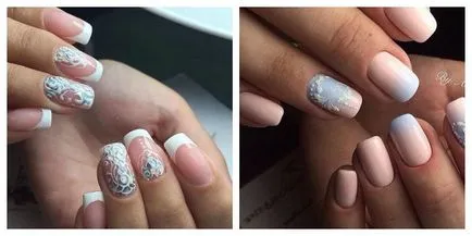 Esküvői manikűr új elemek 2017 - 100 fotók (manikűr) Esküvői manikűr új elemek 2017 - 100 fotók