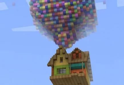 Madártávlat, vagy hogyan kell repülni Minecraft
