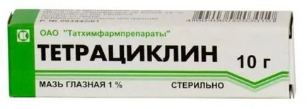 A tetraciklin kenőcs, ami