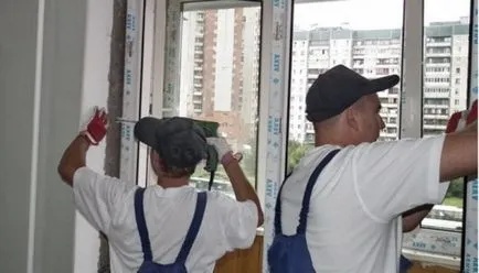 Szerelési technológia műanyag ablakok egy tégla ház saját kezűleg
