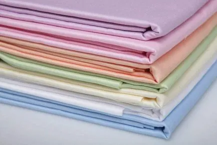 Fabric szatén - ingatlan és fajták (tulajdonságok) Fabric szatén - ingatlan és fajták