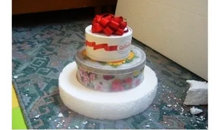 Torta édesség kezét, hogyan lehet egy finom ajándék a (kar) Torta édesség kezét, hogyan lehet egy finom ajándék