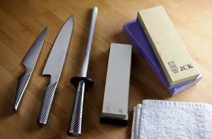 Megtanulják, hogyan kell élesíteni konyhai kések saját - gyakorlati tanácsok