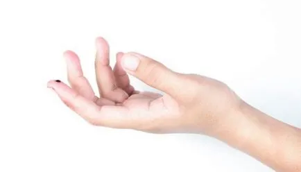 Prick ujját tűvel érték jelei