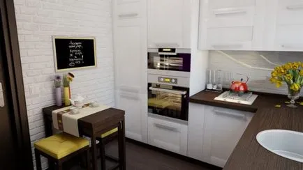 Cozy konyha - hogyan lehet egy praktikus és kényelmes konyha a kezét (55 fénykép kész ötletek)