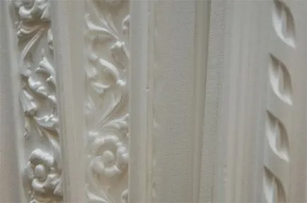 Típusú mennyezeti díszlécek puha, hajtogatás, papír, fotók és videók