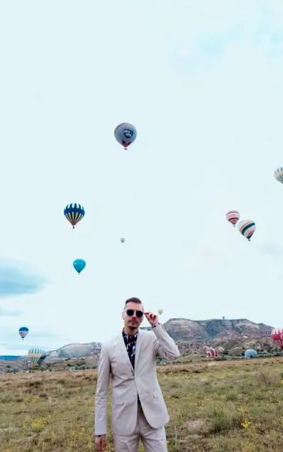 hőlégballonnal
