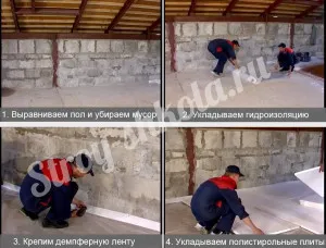 Padlófűtés a kezüket - lépésről lépésre, hogy megtudja (padlófűtéses kezével video fotó) Padlófűtés a kezüket - lépésről lépésre útmutató, megtudja