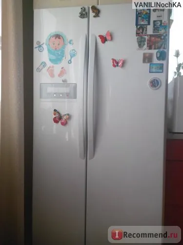 Hűtőszekrény side-by-side LG GC-b207gvqv - «-refrigerator szekrény (side-by-side) Hűtőszekrény side-by-side LG GC-b207gvqv - «hűtő-szekrény