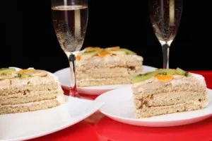 Snack pezsgős - a szabályok az élelmiszerek kiválasztása