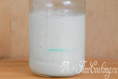 Kovász liszthez - a recept egy fotó (fotók) Kovász liszthez - a recept egy fotó