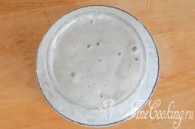 Kovász búzaliszt - egy recept fotó (gramm liszt) Kovász liszthez - a recept egy fotó